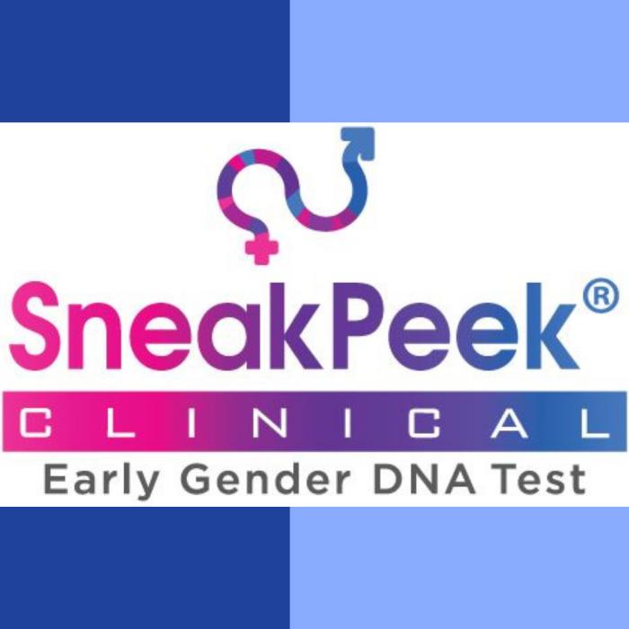 SneakPeek Clinical Early Gender DNA Test